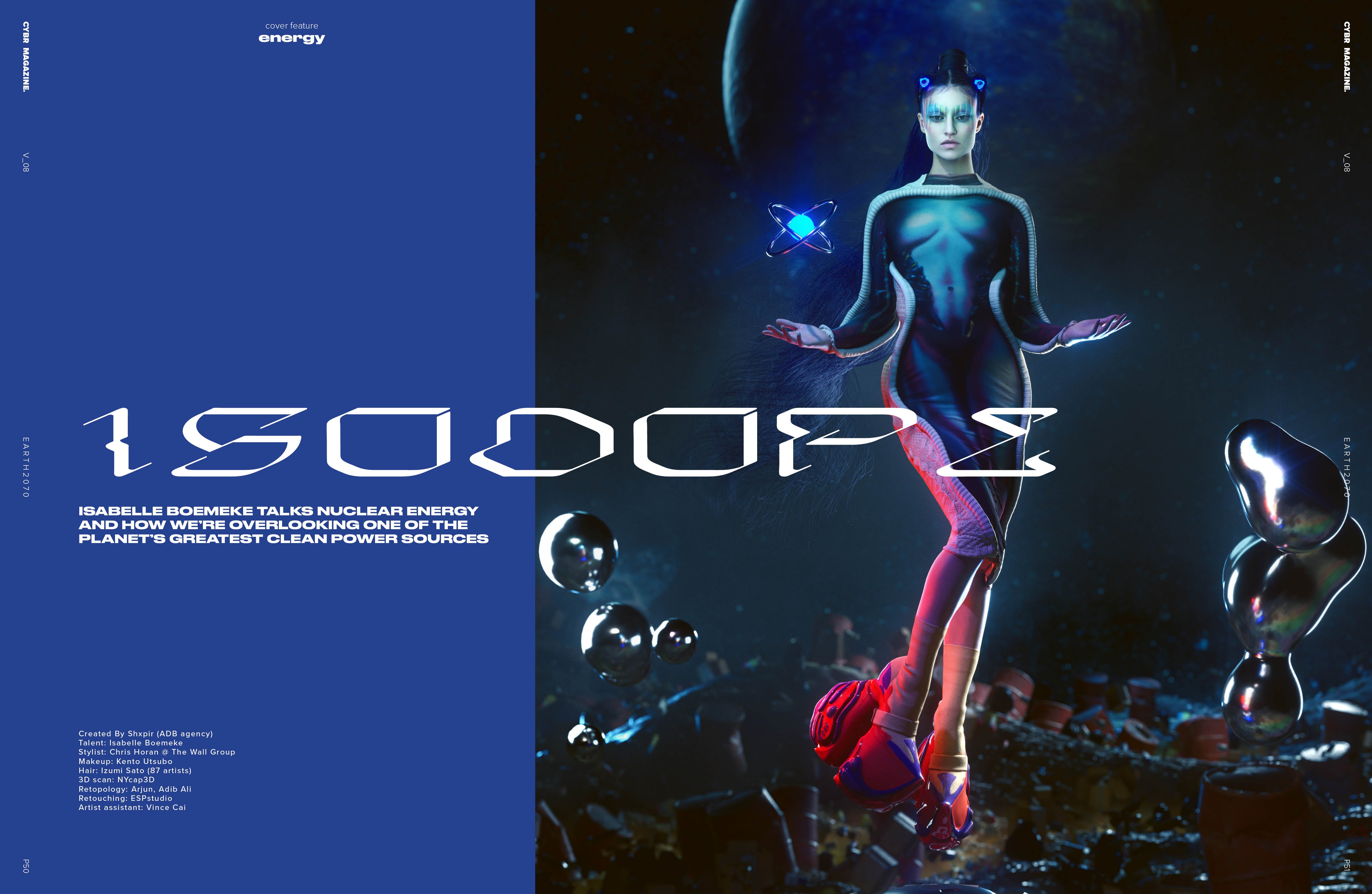 CYBR MAGAZINE 08 PRINT EARTH 2070 "UTOPIA"