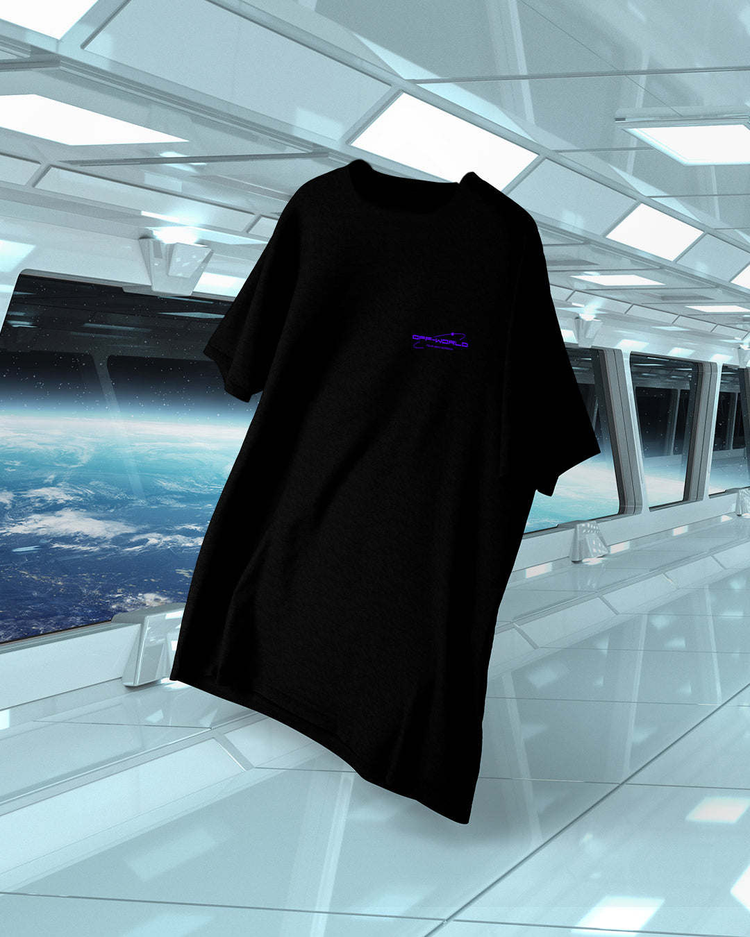 OFF-WORLD TOUR AR T-SHIRT BLACK