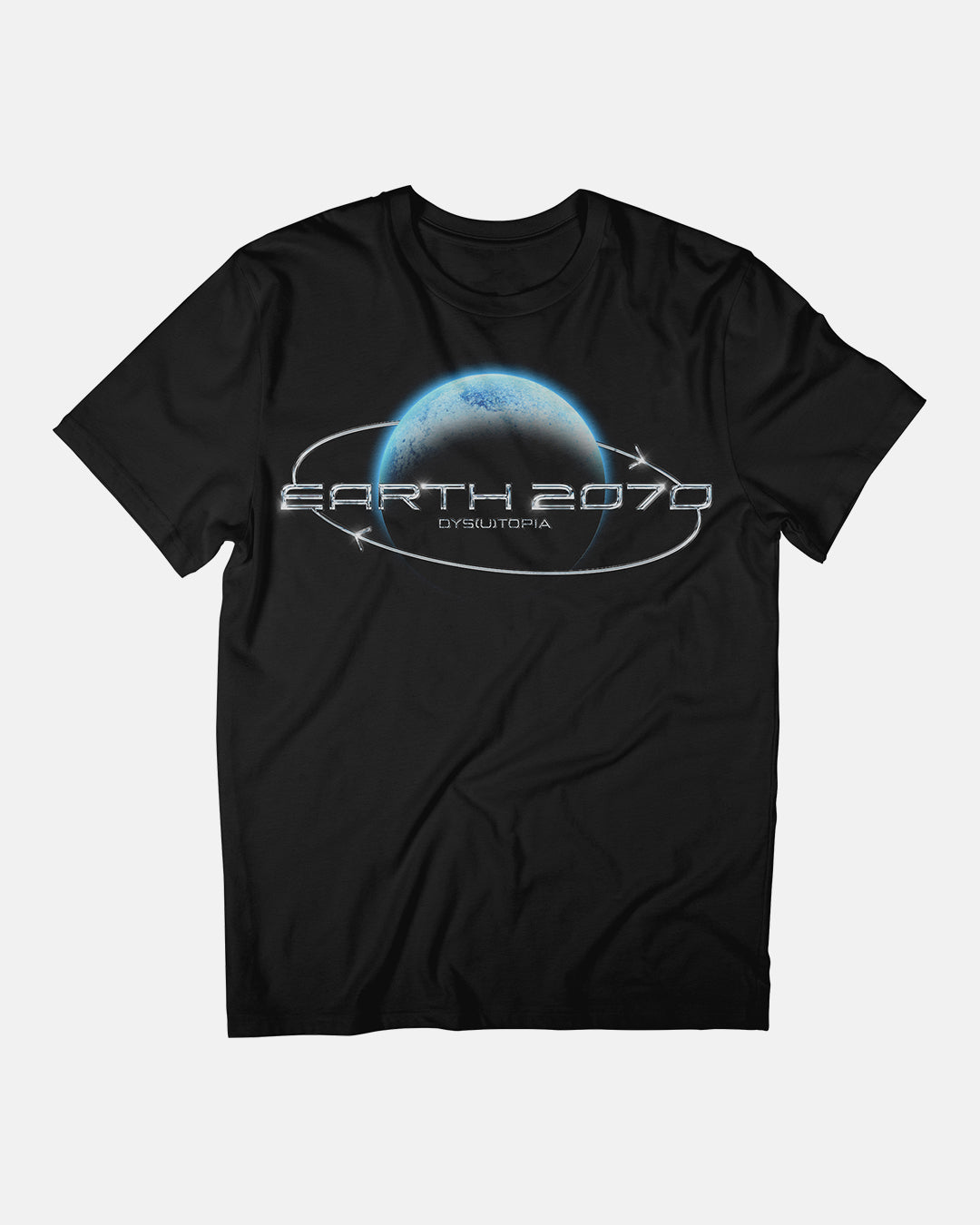 EARTH 2070 T-SHIRT BLACK