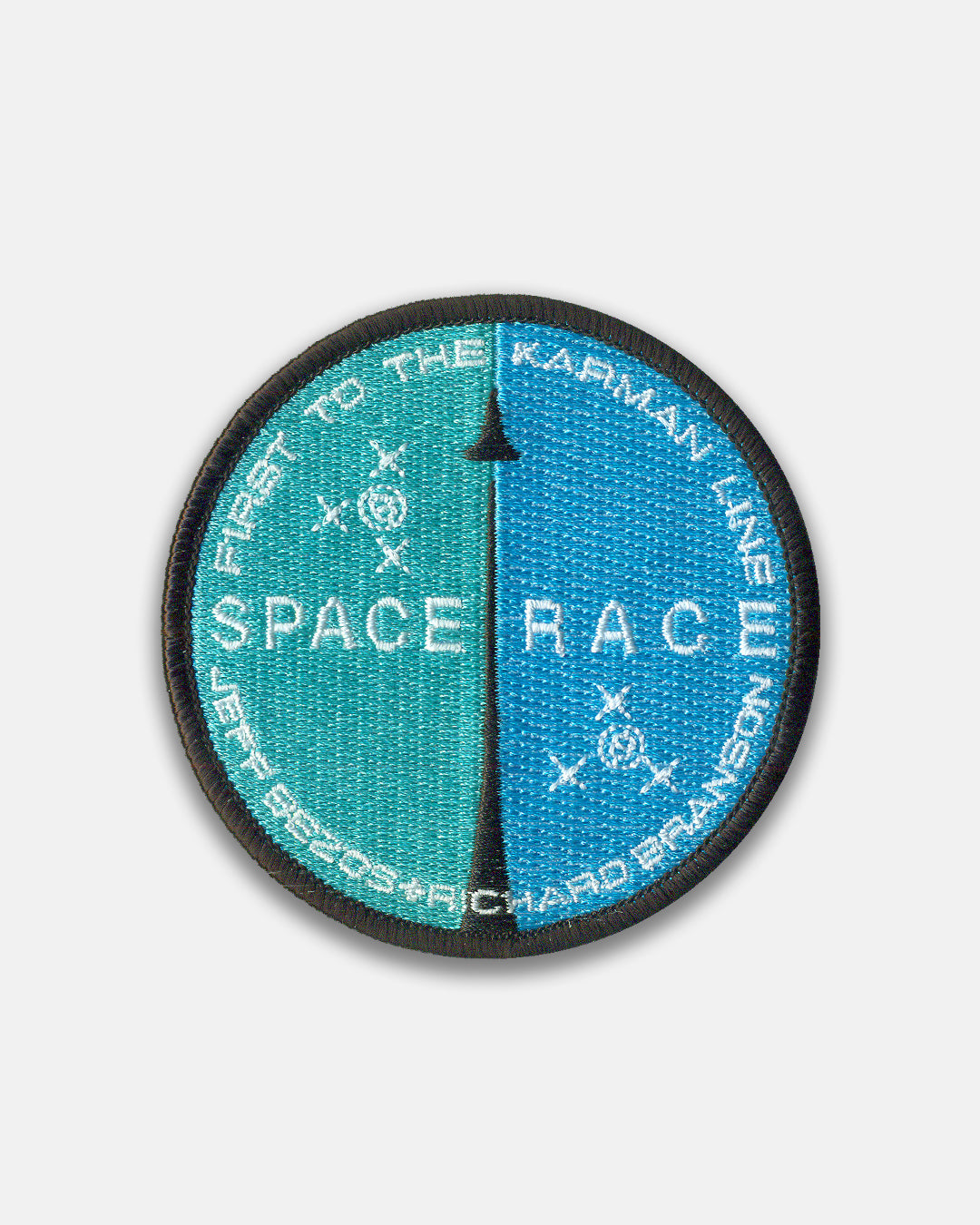 SPACE RACE MISSION PATCH